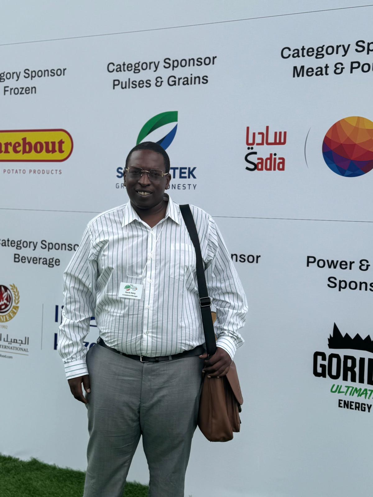 Compliance Manager Kevin Sang at gulfood dubai